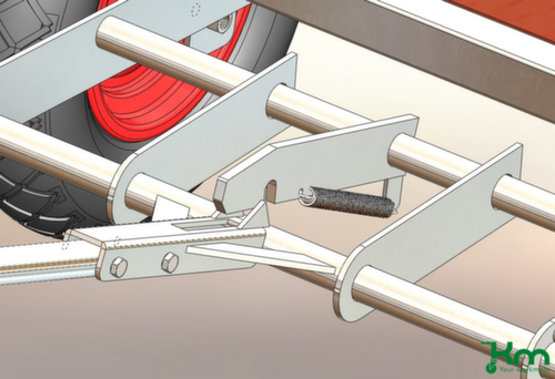 Kongamek Chariot à avant-train pivotant