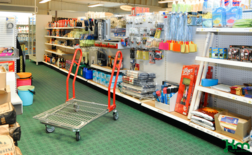 Kongamek Chariot avec barre de poussée pour fortes charges