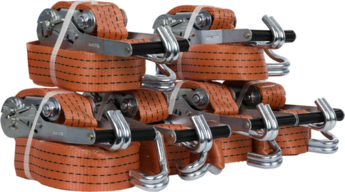 Planeta-Hebezeuge 6 sangles d'arrimage avec cliquet