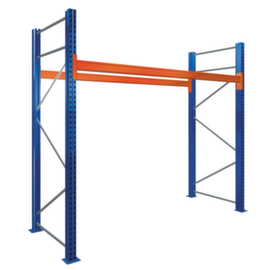 SCHULTE Rayonnage à palettes pour 6 palettes, largeur 2700 mm, 2 niveaux de stockage