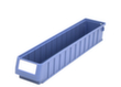 BITO bac compartimentable renforcé, bleu pigeon, profondeur 600 mm