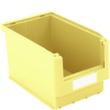 BITO bac à bec très résistant, jaune, profondeur 350 mm, polypropylène