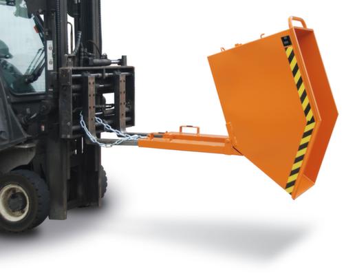 Bauer Benne basculante étanche à l'huile pour vrac + liquides