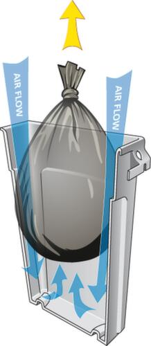 Rubbermaid Collecteur de recyclage Slim Jim® avec conduits d'air