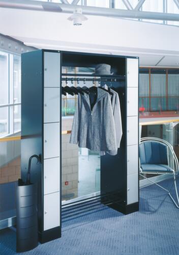 C+P Vestiaire à casiers Classic gris clair avec 20 casiers