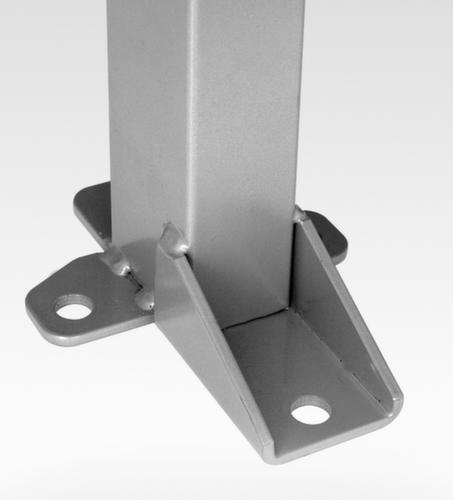 TROAX Grille de protection de machine avec grosseur de la maille 100x20 mm