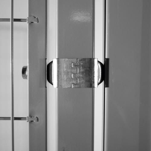 TROAX Grille de protection de machine avec grosseur de la maille 100x20 mm