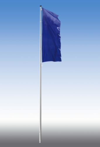 Drapeau et mât conique avec dispositif de hissage