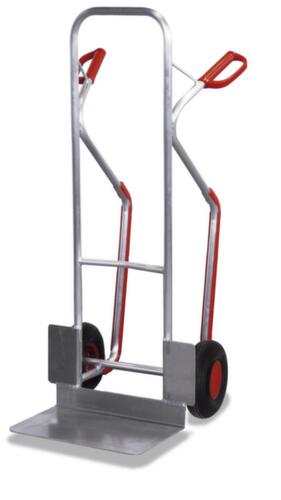 VARIOfit Diable à patins en aluminium avec pelle particulièrement large