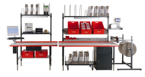 Rocholz Panneau d'affichage pour table d'emballage, hauteur 40 mm