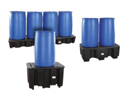Lacont Bac de rétention PE pour fûts de 200 litres