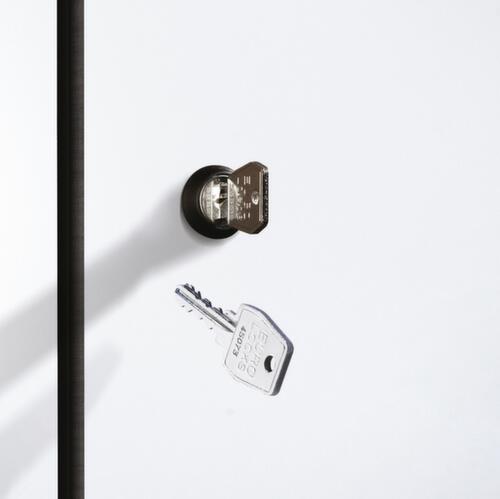 C+P Vestiaire à casiers Classic gris clair avec 20 casiers