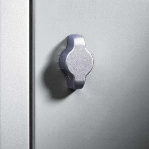 C+P Vestiaire à casiers Classic gris clair avec 20 casiers