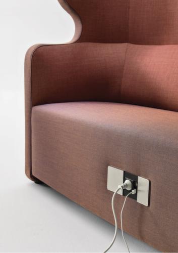 Bisley Fauteuil/sofa Vivo avec poches latérales