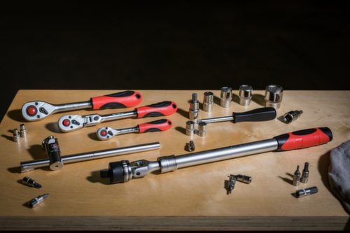 GEDORE R50000027 Cliquet réversible 2 composants 3/8 180 mm Angle de reprise 5