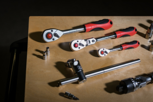 GEDORE R50000027 Cliquet réversible 2 composants 3/8 180 mm Angle de reprise 5