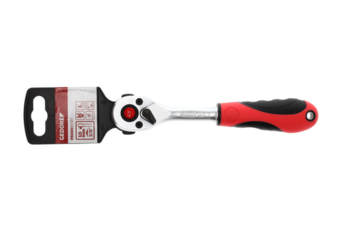 GEDORE R50000027 Cliquet réversible 2 composants 3/8 180 mm Angle de reprise 5