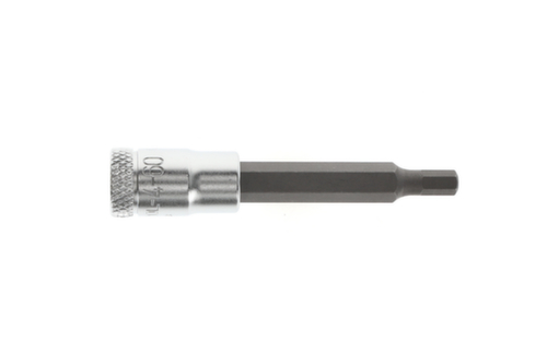 GEDORE IN 20 L 4-60 Embout de tournevis 1/4" long 6 pans femelle 4 mm