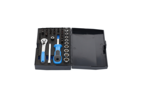 D 20 PME-20 Jeu de clés à douilles 1/4" 37 pièces UD-IN-IS-PH-PZ-TX