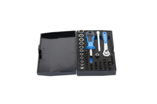 D 20 PME-20 Jeu de clés à douilles 1/4" 37 pièces UD-IN-IS-PH-PZ-TX