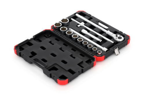 GEDORE R78004014 Jeu de clés à douilles 3/4" 22-50mm 14 pièces