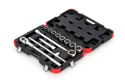 GEDORE R78004014 Jeu de clés à douilles 3/4" 22-50mm 14 pièces