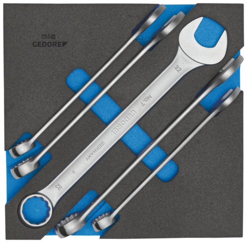 1500 CT2-7-32 Jeu de clés mixtes dans le module Check-Tool