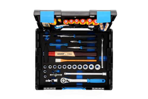 GEDORE 1100-01 GEDORE L-BOXX 136 avec assortiment pour artisans 58 pièces