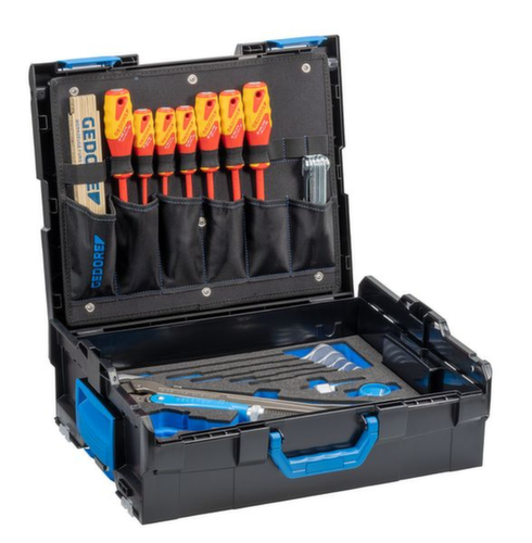 GEDORE 1100-03 GEDORE L-BOXX 136 avec assortiment sanitaire 44 pièces