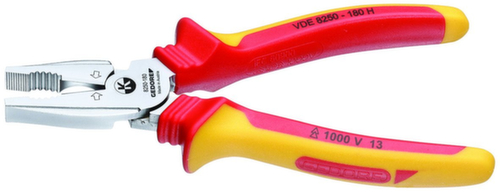 SB VDE 8250-180 H Pince combinée VDE avec isolation par gaine 180 mm