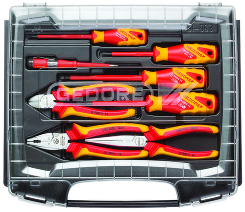 GEDORE 1101-003 VDE Jeu d'outils VDE 8 pièces en i-BOXX 72
