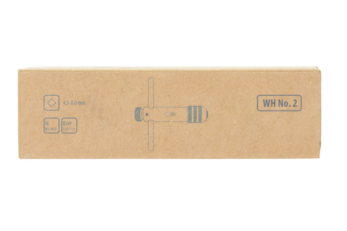 8551 TGZ-2 Porte-outils avec cliquet et œil de centrage Gr.2 M5-M12