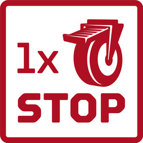 R21562005 Jeu d'outils dans chariot GEDWorker 119 pcs.