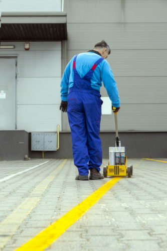 Appareil de marquage au sol Smart Striper® pour aérosols, jaune