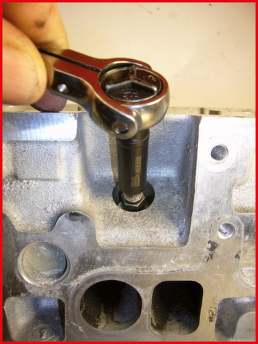 KS Tools Universal glow plug drilling set M10 x 1