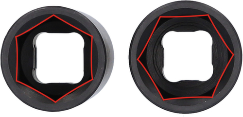 KS Tools 1/2" special aluminum rim power socket set for Ford