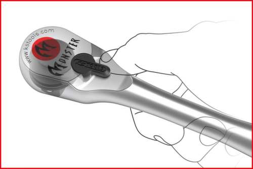 KS Tools 3/8" Monster reversible ratchet