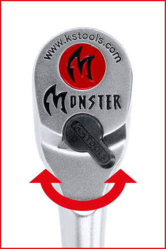 KS Tools 3/8" Monster reversible ratchet