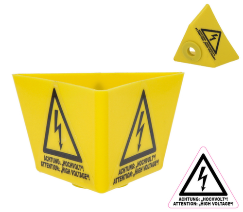 KS Tools Roof display with lightning symbol and magnet