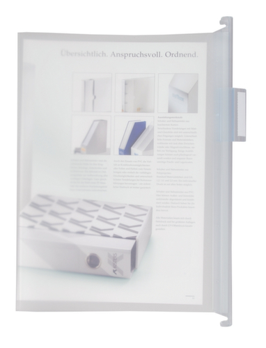 EICHNER Dossier suspendu avec ouverture latérale, transparent