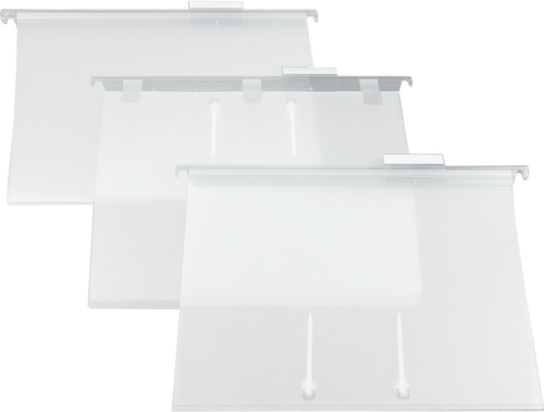 EICHNER Dossier suspendu avec ouverture latérale, transparent