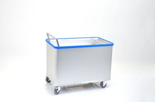 Gmöhling Chariot conteneur aluminium G®-ERGO à tablette sur ressort