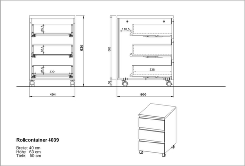 Caisson mobile 4039