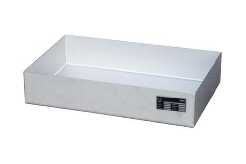 Bauer bac de rétention en acier inoxydable pour bidons