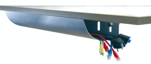 UDOBÄR Système de conduits de câbles TWIN LINE pour bureau, largeur 1160 mm