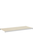 Etagère en bois pour les rayonnages à grande portée, largeur x profondeur 1500 x 800 mm