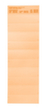 EICHNER Étiquette inscriptible, orange