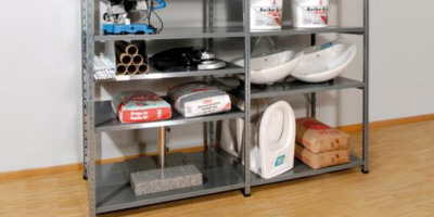 Rayonnages à tablettes segmentées