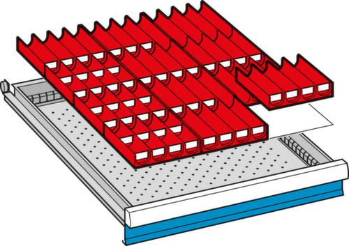 Kit de godets pour tiroirs 564 mm  L