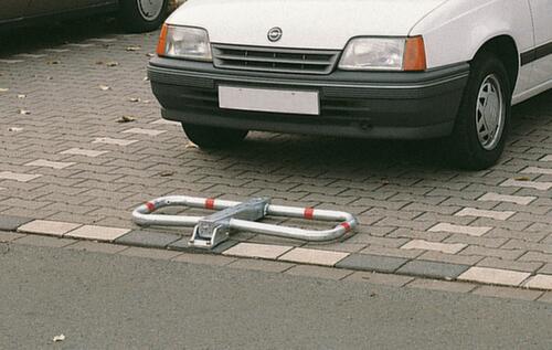 Barrière de parking rabattable  L